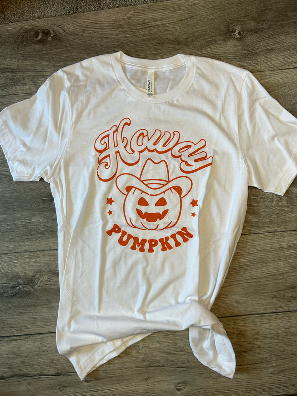 Howdy Pumpkin Tee