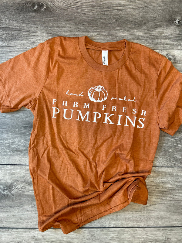 Farm Fresh Pumpkin Tee