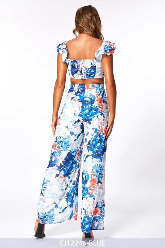 Floral Printed Jumpsuit