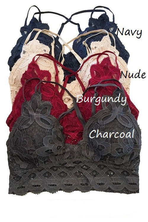 Beautiful Crochet Lace Bralette