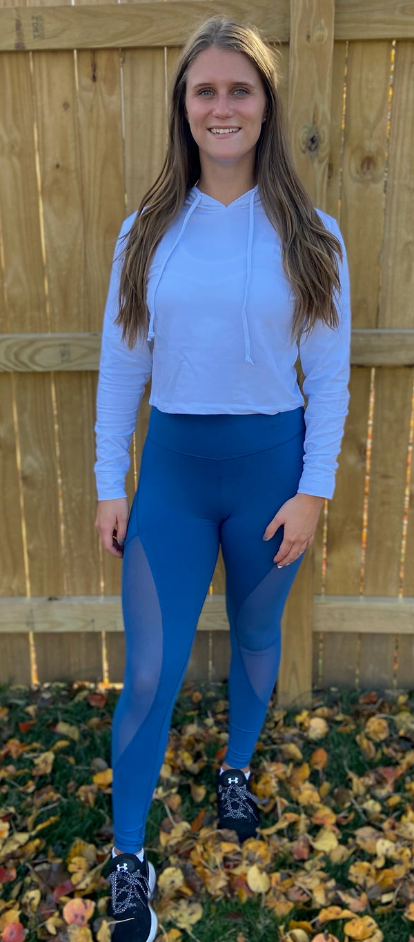 Clarke Motion Standout Active Leggings - Teal