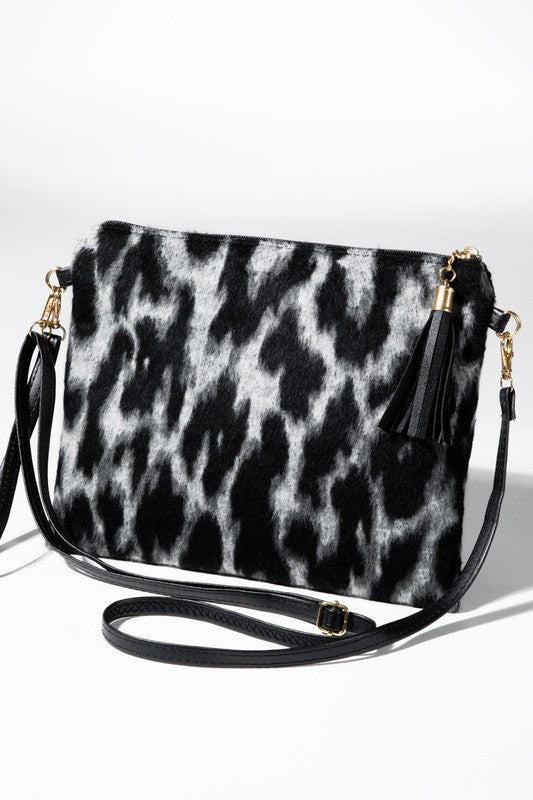 Leopard Print Crossbody Bag