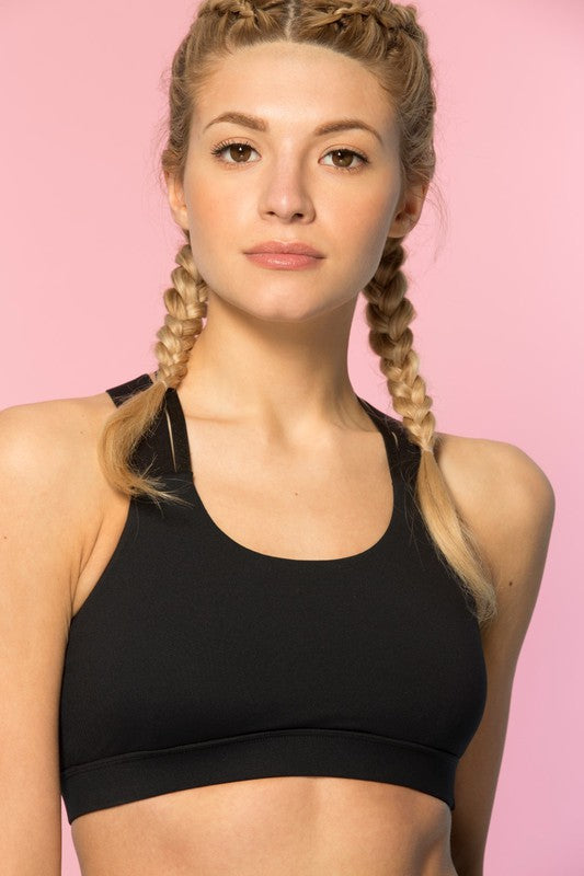 Sabrina Motion Classic Sports Bra - Black
