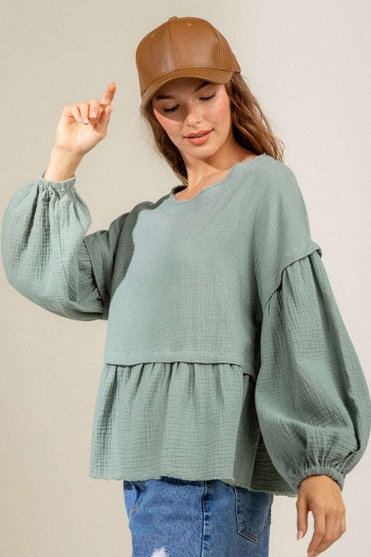 Kendra Baby Doll top
