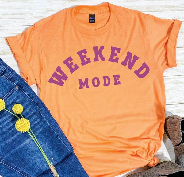 Weekend Mode Graphic Tee