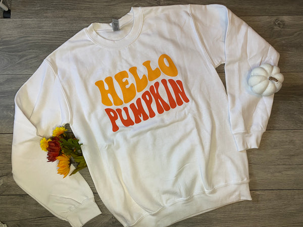 Hello Pumpkin Sweatshirt